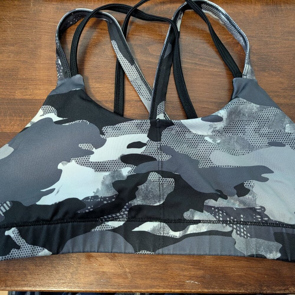 Lululemon Strappy Sports Bra (Free to Be Wild)